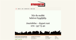 Desktop Screenshot of byggcenter.eu